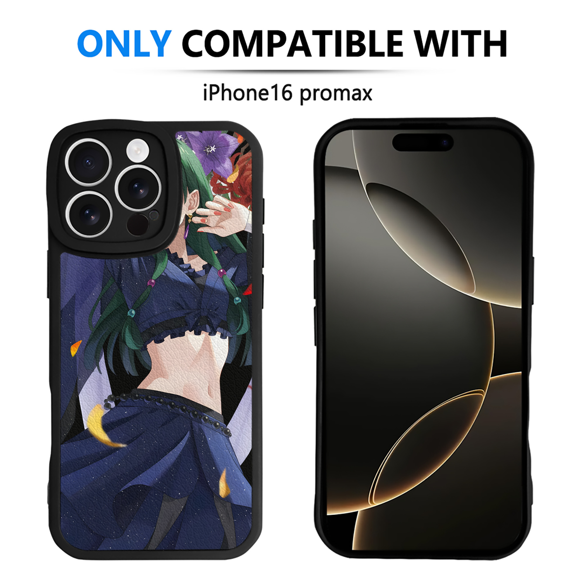（画像用） 薬屋のひとりごと The Apothecary Diaries 【iPhone 16シリーズ対応】シリコンスマホケース（レザー調） 材質：シリコン